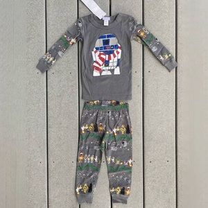 Hanna Andersson Star Wars pajamas R2D2 size 110/5. New! Ships same day